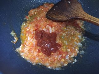 11、日式双茄意面,翻炒均匀