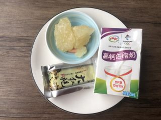 1、奶茶,食材合影
