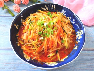 22、雪碧凉面,成品图