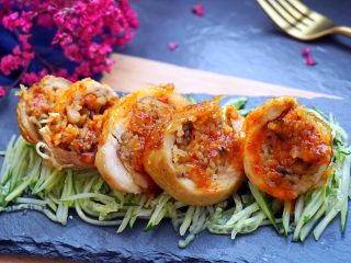 26、鸡腿包饭,近看