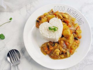 3、咖喱鸡肉饭 ,