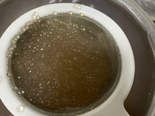 10、芋头西米露,过凉水直到透明