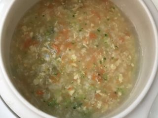 11、宝宝鸡肉粥,一岁以上宝宝可以下点盐调味