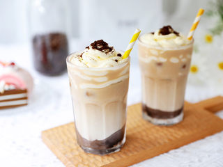 15、奥利奥海盐奶盖咖啡,成品图