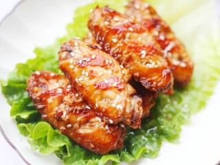 16、蒜香鸡翅,超级赞。