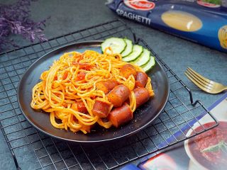 17、通心肠番茄意面,美味