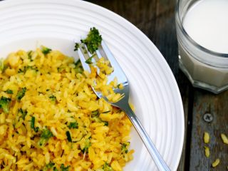 8、香甜米饭+黄金炒饭,再来一张大图诱惑你！