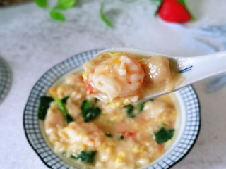 17、快手早餐~虾仁时蔬面疙瘩,我要开动了~