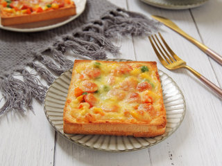 12、吐司披萨,成品