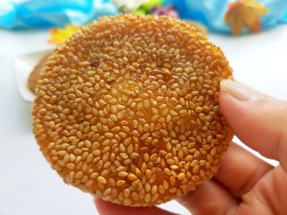 16、芝香南瓜饼,满满的芝麻，特别软糯香甜。