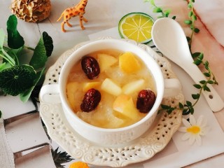 16、苹果银耳红枣汤,出锅