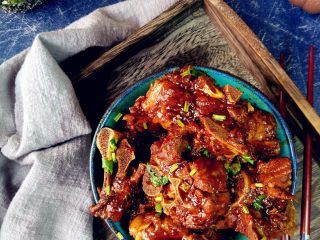 12、红烧羊蝎子,成品图