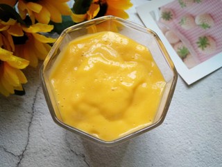 7、芒果酸奶杯,酸酸甜甜的口味