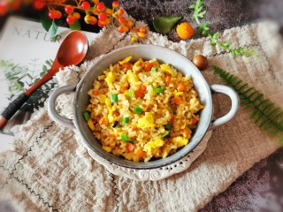 15、咖喱蛋炒饭,非常 非常香