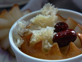 8、微波烤酥梨#甜味#,甜甜糯糯