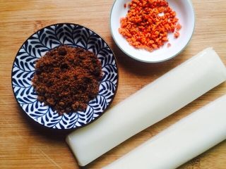 1、桂花红糖年糕,年糕、红糖、干桂花