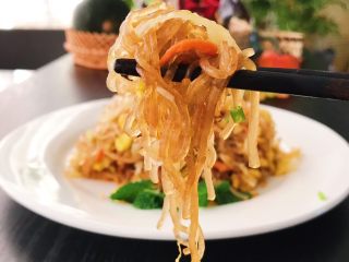 24、圆菜捞粉丝,人家美味啊……????