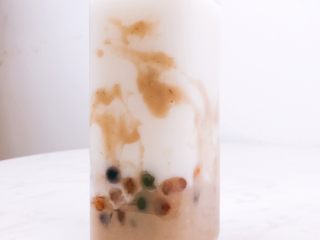 8、家庭版喜茶同款——芋泥波波冰,出品