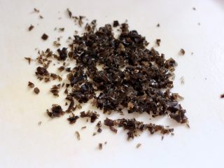 4、素炒饭,黑木耳切末