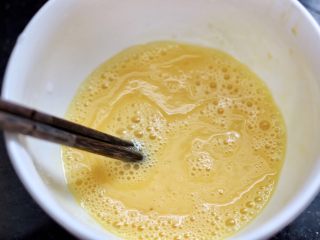 6、素炒饭,打匀