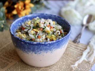 16、素炒饭,成品图