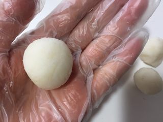 20、紫薯苹果球&山药????球,抱紧搓圆