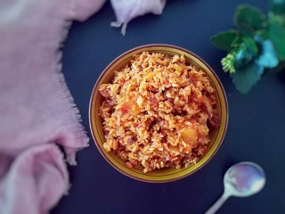 13、香辣土豆焖饭,美美哒摆拍一下！