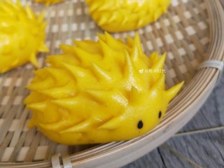 22、南瓜玫瑰花馒头,成品