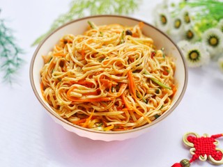 15、好吃到哭的黄磊老师同款拌面,开吃～