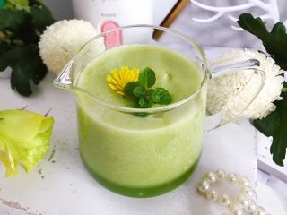 12、属于春天的果汁～羊角蜜香梨汁,来个近景