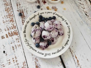 12、蓝莓冰淇淋,毫无冰渣