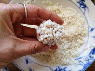 12、团团圆圆——珍珠圆子,使肉圆表面都沾上糯米