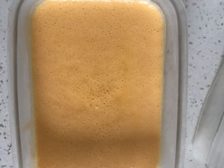 11、芒果冰淇淋,冷冻好取出来