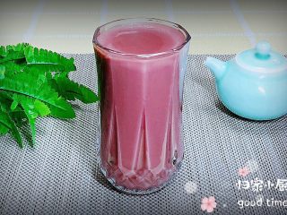 9、玫瑰花蜜红豆沙,再来一张成品图。