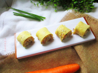 14、蛋皮饭卷,大家可以试试看