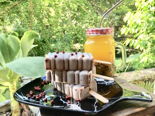 10、红豆沙雪糕,自制雪糕无添加,绿色健康。