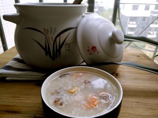 17、海鲜粥,成品图