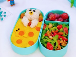 19、小熊便当套餐,美味的便当，营养均衡，春游踏青必备，使小朋友幸福感爆棚。