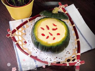 14、贝贝南瓜坚果饮,一碗南瓜坚果饮就做好了，香气四溢哦！