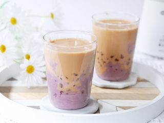 16、芋泥波波奶茶,成品图