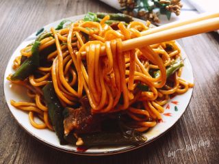 15、豆角焖面,可以享用了！