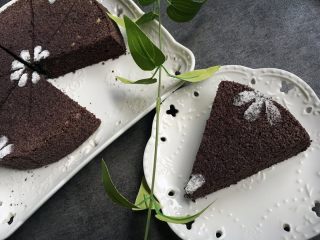 14、黑米蒸蛋糕,香香甜甜好味道