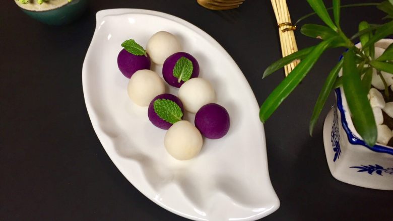 紫薯苹果球&山药球