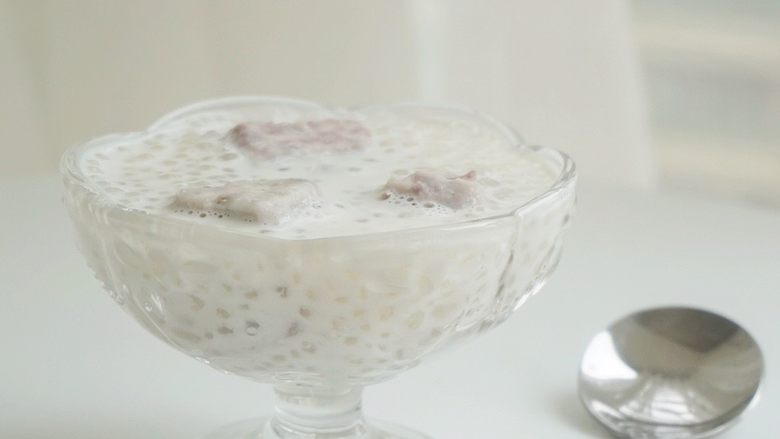 自制香芋西米露超好吃,甩糖水店几条街