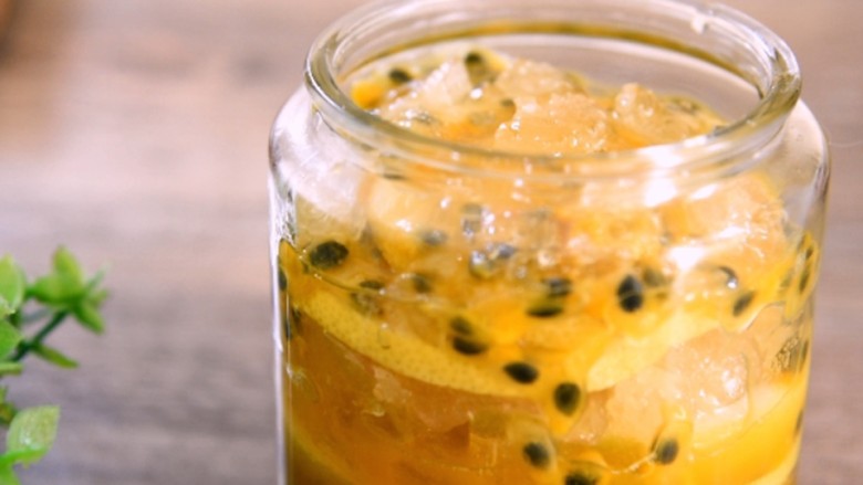 世界杯饮品特辑——百香果柠檬蜂蜜