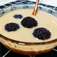 杨梅西米露奶茶