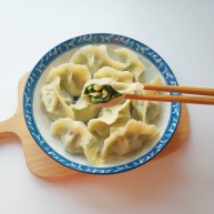 韭菜鸡蛋馅饺子