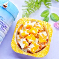 香甜爽滑的芒果牛奶布丁