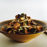 老天津卫三鲜打卤面