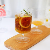 百香果柠檬气泡冰咖啡